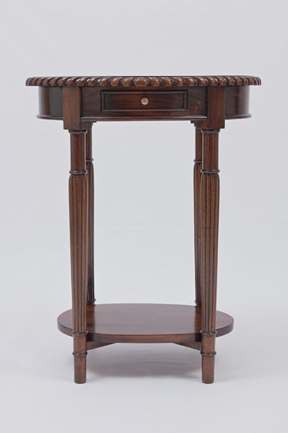 ALEAI Victorian-Chippendale End Table