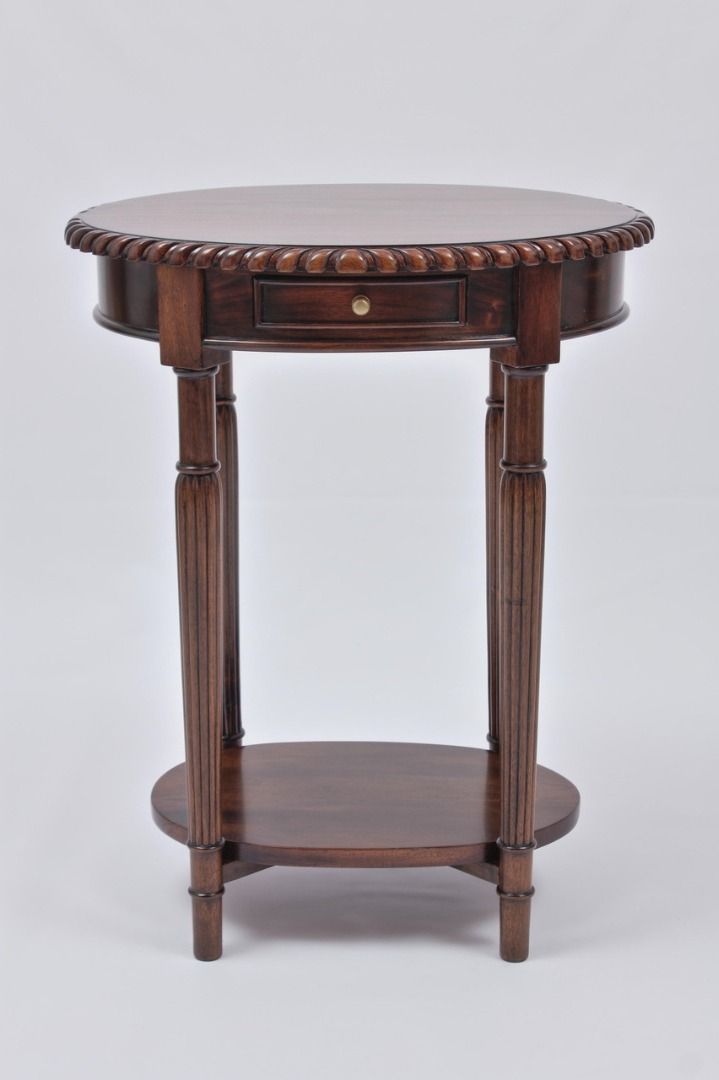 ALEAI Victorian-Chippendale End Table