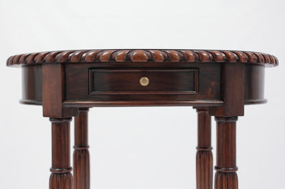ALEAI Victorian-Chippendale End Table
