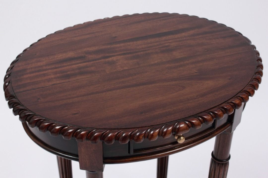 ALEAI Victorian-Chippendale End Table