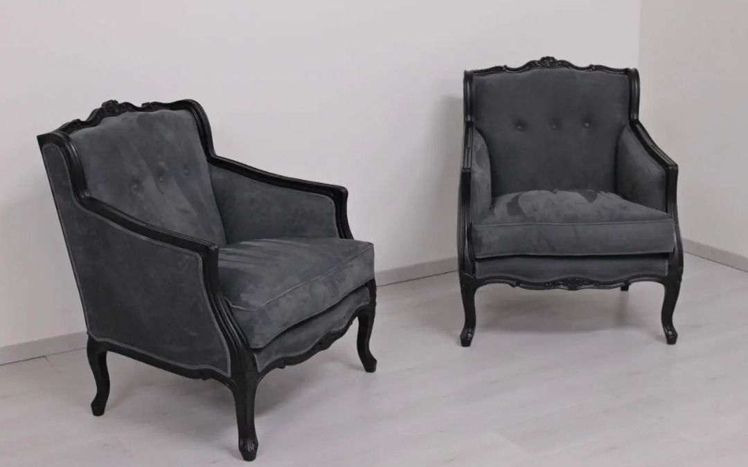 ALEJANDRO Louis XV Rococo Armchair