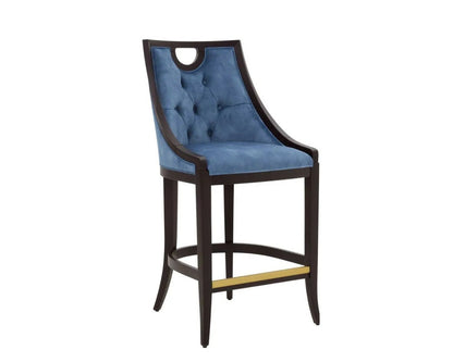 Bespoke custom made neoclassical modern bar chair, custom made furniture Singapore dainte living