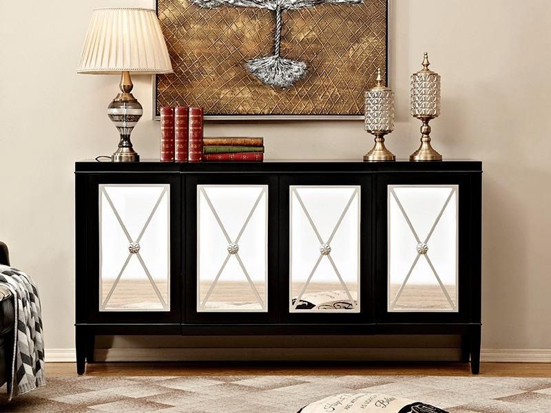 AMANDA Mirrored Buffet Cabinet