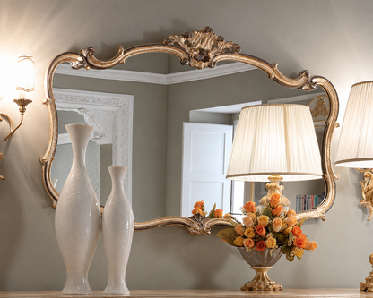 AMBER French Rococo Mirror