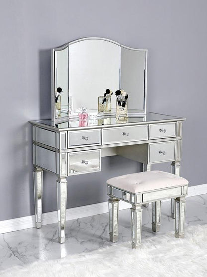 ANISTON Mirrored Luxe Vanity Set