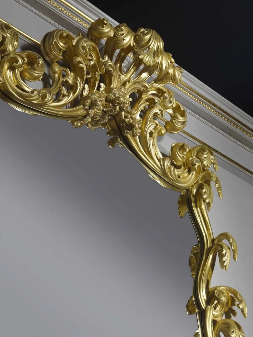 ANTONIO Louis XV French Mirror & Console Table