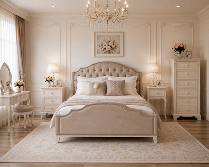 ARIANNA Modern Glam Bed Frame