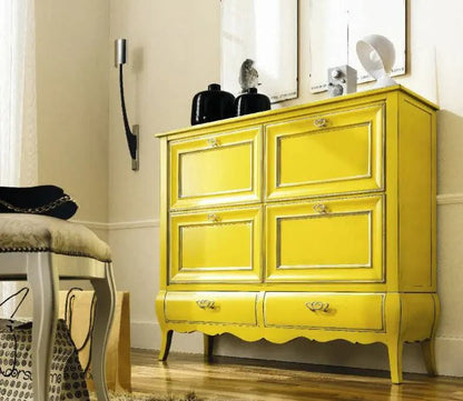 AZALEA Modern French Accent Shoe Cabinet
