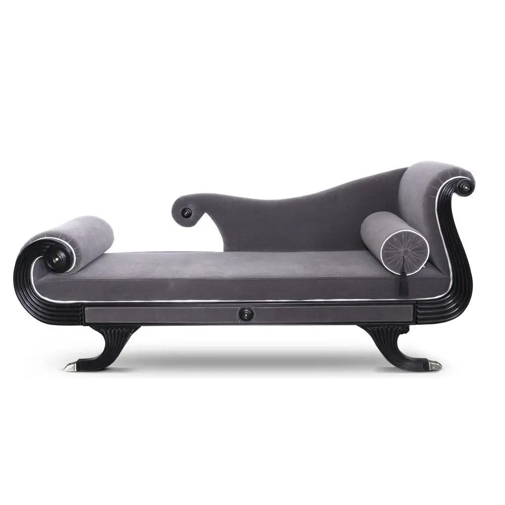 CALLIE French Regency Chaise Lounge
