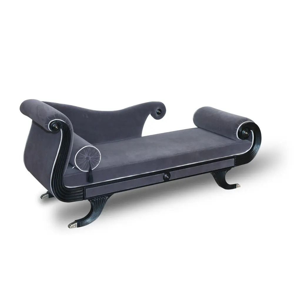 CALLIE French Regency Chaise Lounge