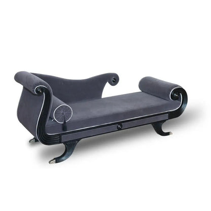 CALLIE French Regency Chaise Lounge