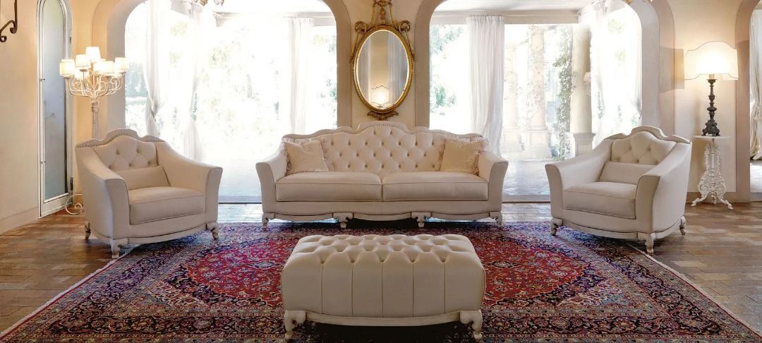 CELESTE Modern Victorian Sofa – Dainté Living