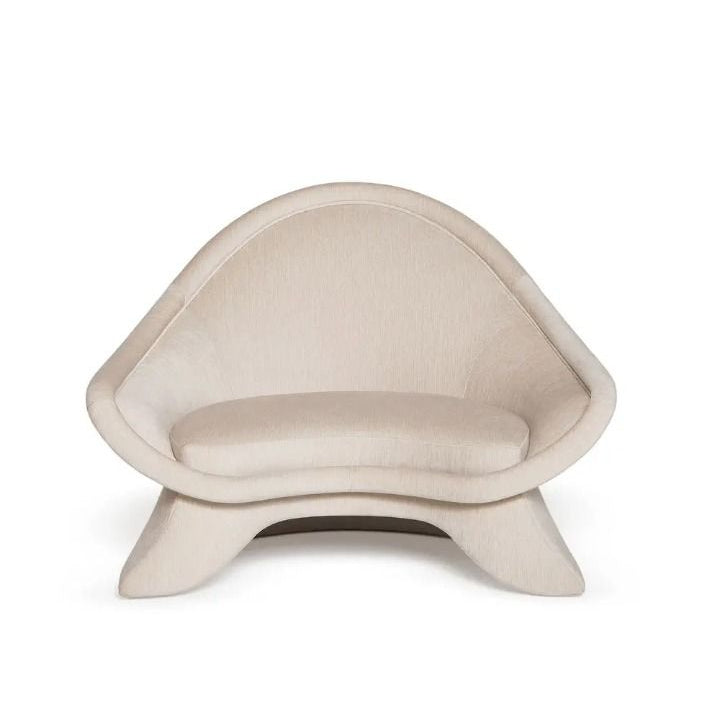 GLACE Contemporary Sculptural Accent Chair