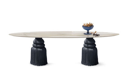 CHARLOTTE Contemporary Oval Dining Table