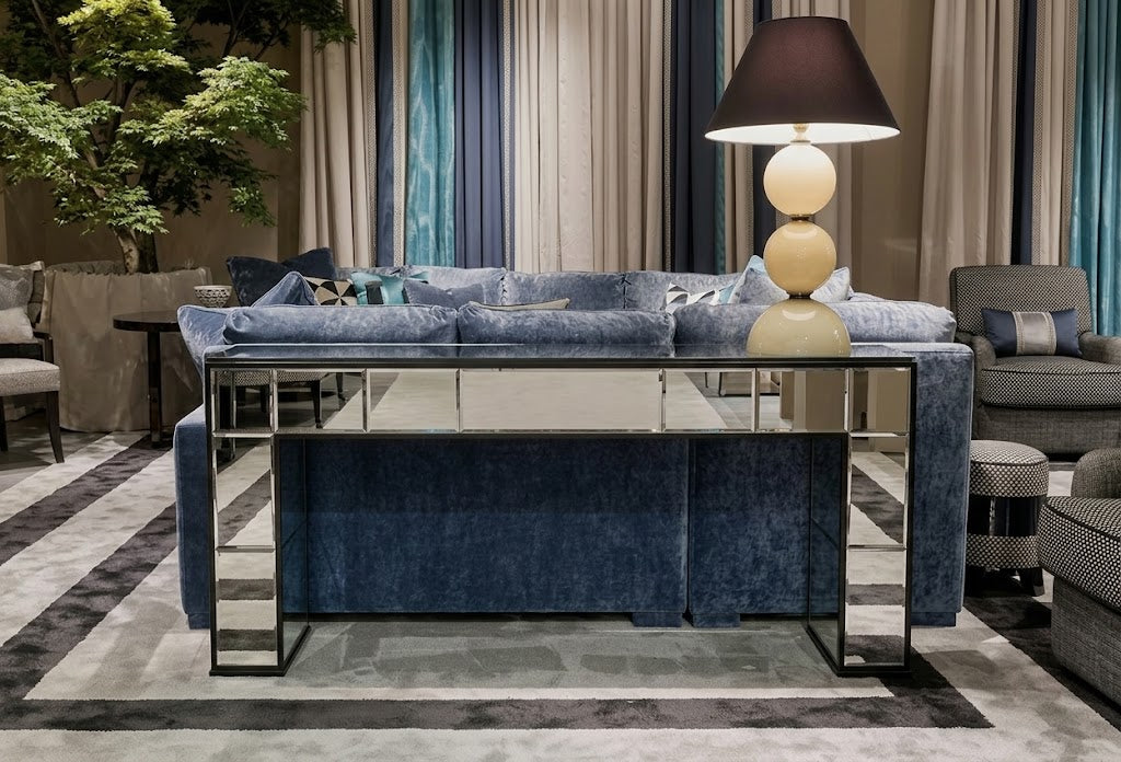 CHELSEA Mirrored Luxe Console Table