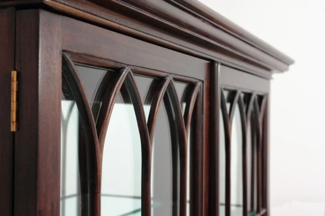 DARCY Georgian Curio Display Cabinet