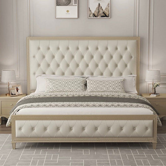 DIVANE Luxe Tufted Bed Frame