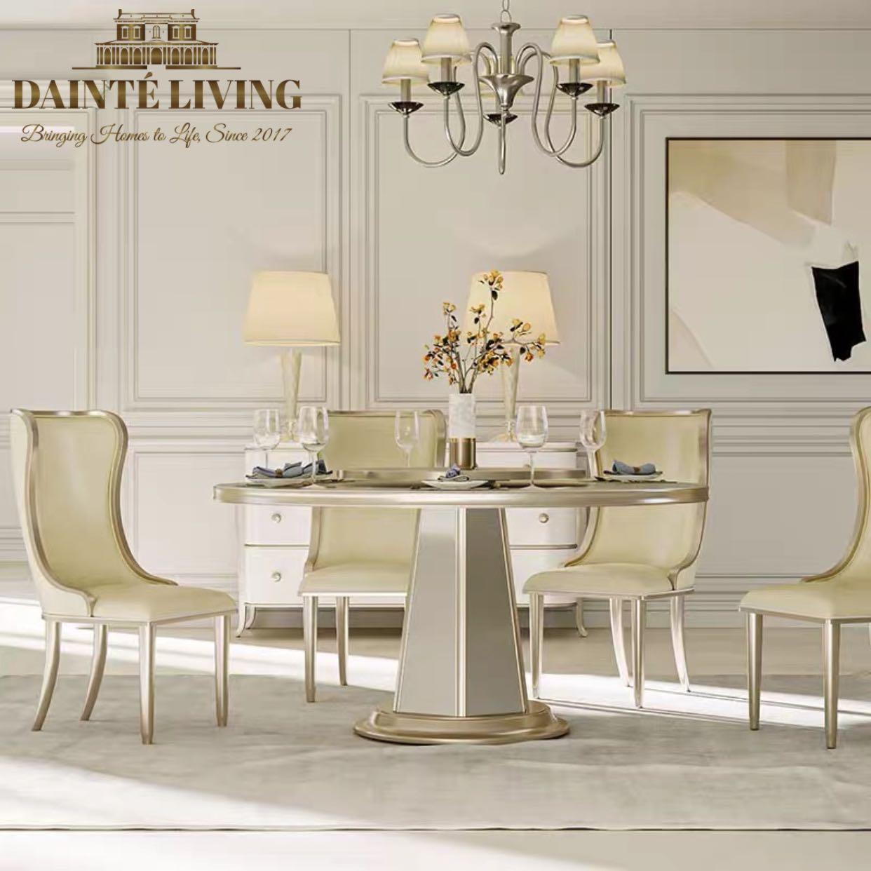 DU JOUR Luxury Dining Table & Chairs Set