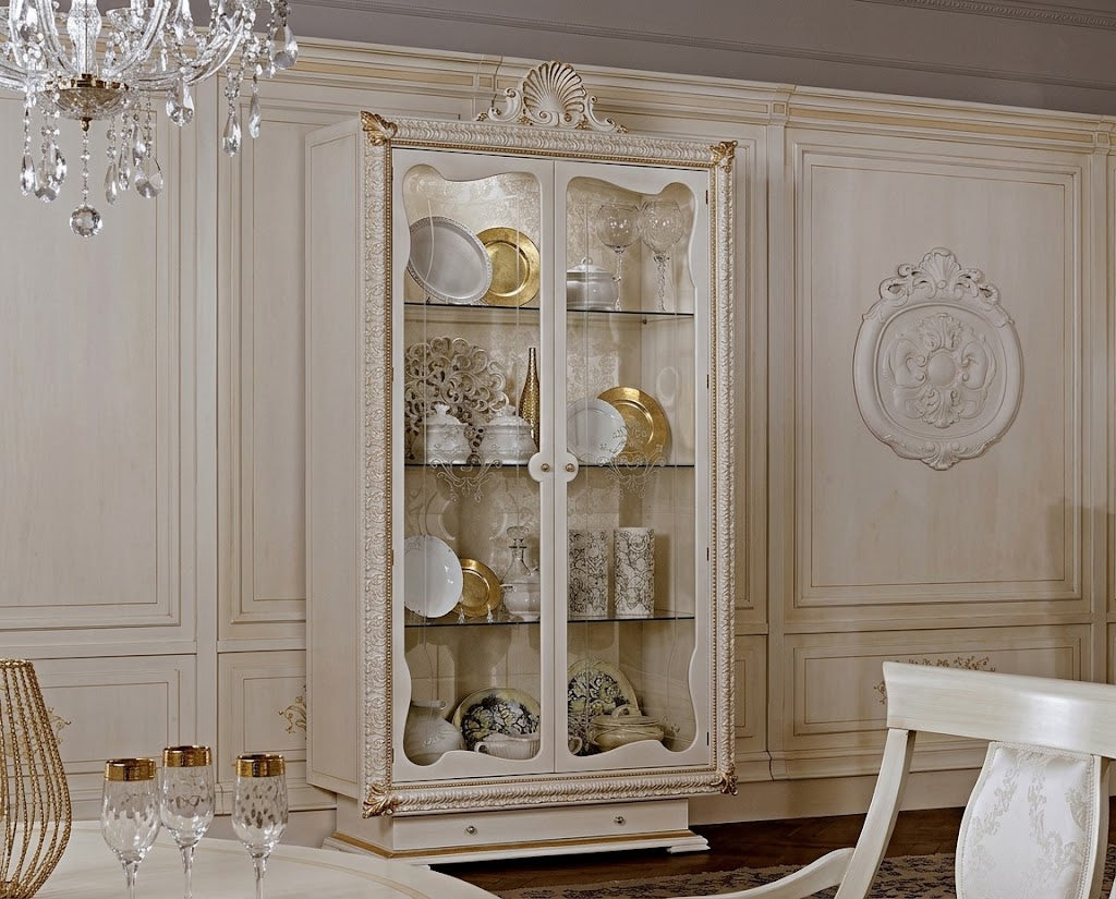 DULCE Baroque Provincial Display Cabinet