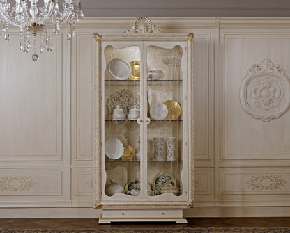 DULCE Baroque Provincial Display Cabinet