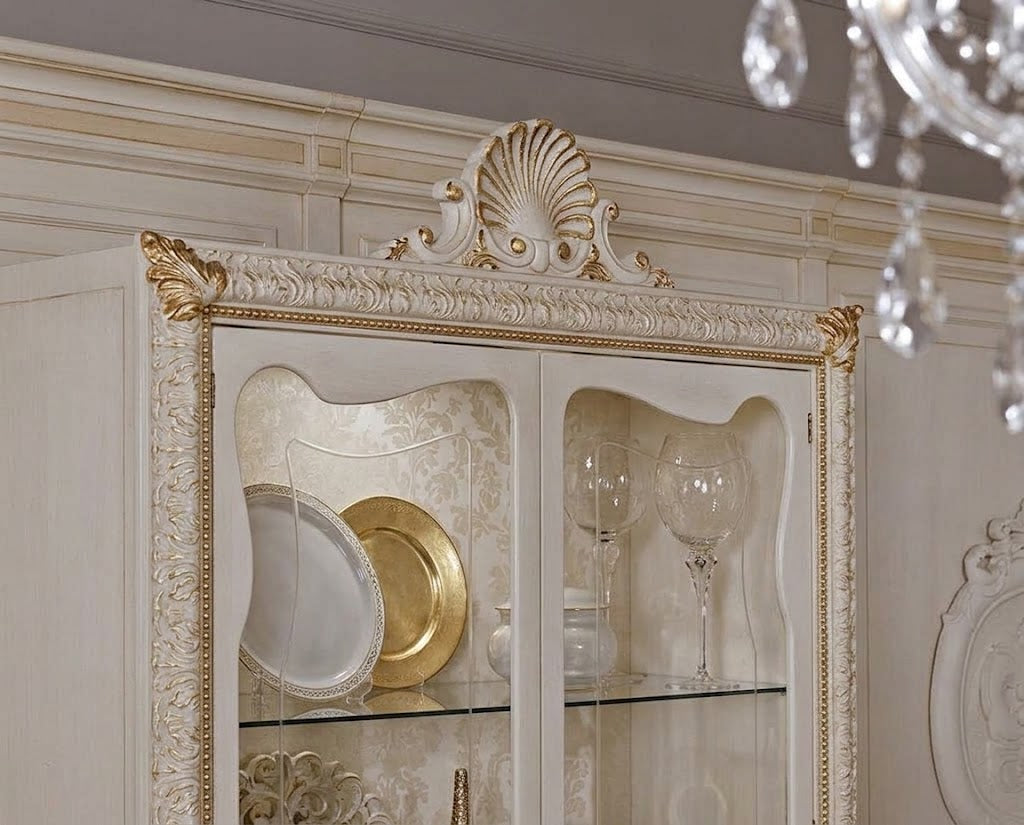 DULCE Baroque Provincial Display Cabinet