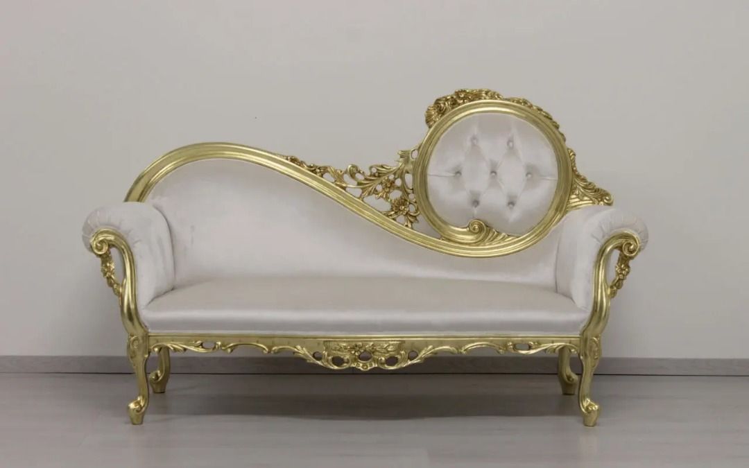 ELANA Cleopatra Baroque Chaise Lounge
