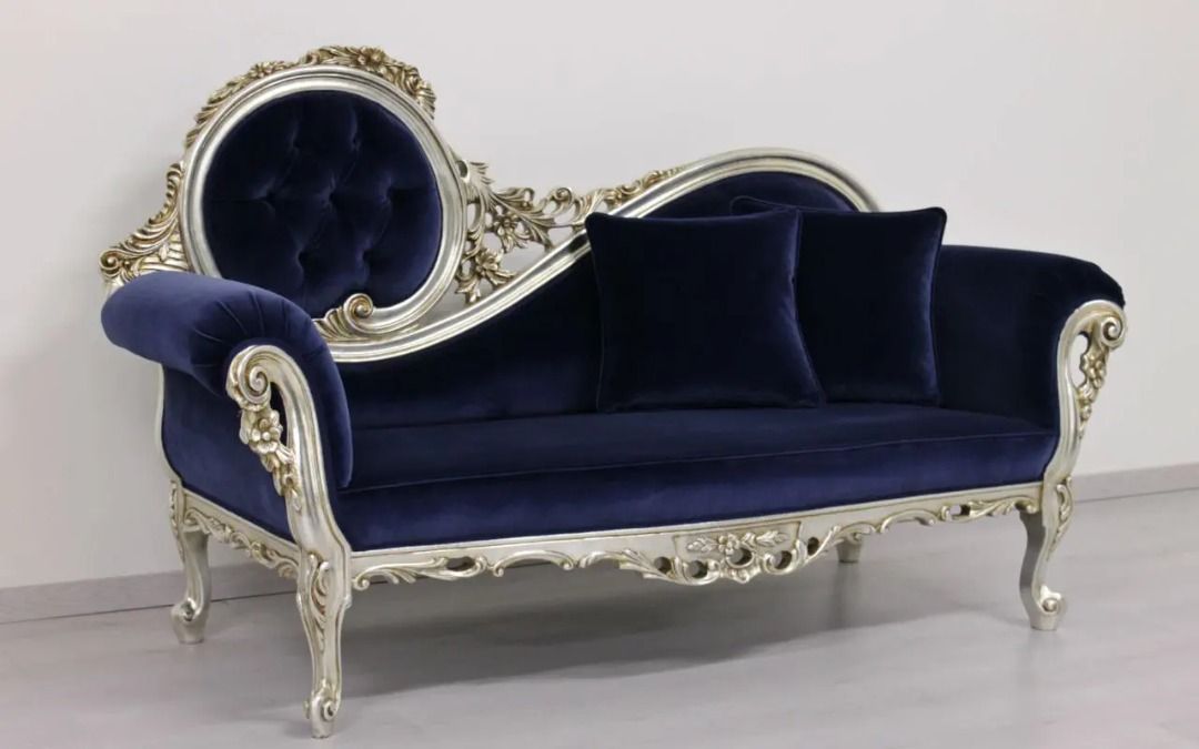 ELANA Cleopatra Baroque Chaise Lounge