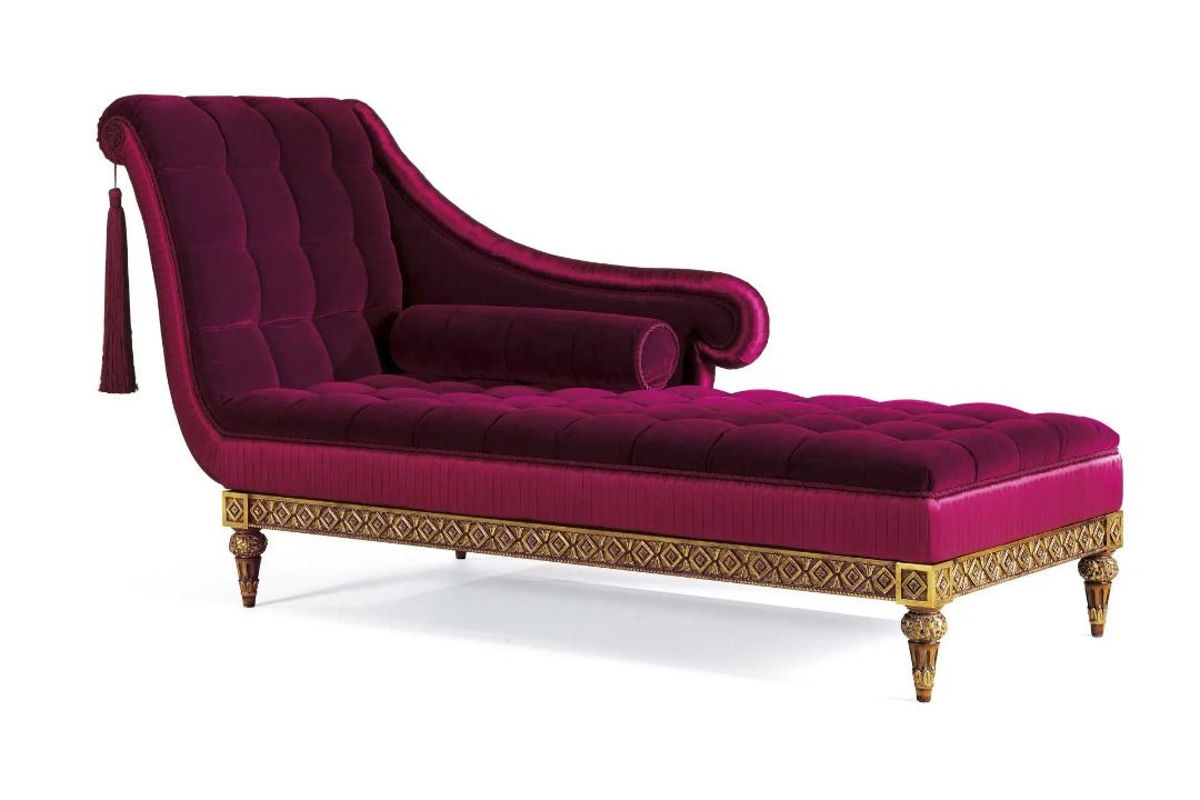 ELISE Neo-Classical Chaise Lounge