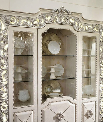 ELLANIA French Rococo Display Hutch