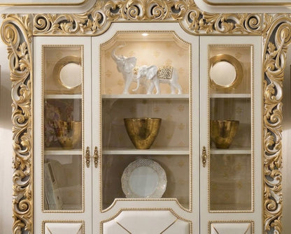 ELLANIA French Rococo Display Hutch