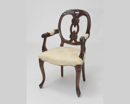 Custom Made French Rococo Victorian Armchair Furniture Singapore dainteliving