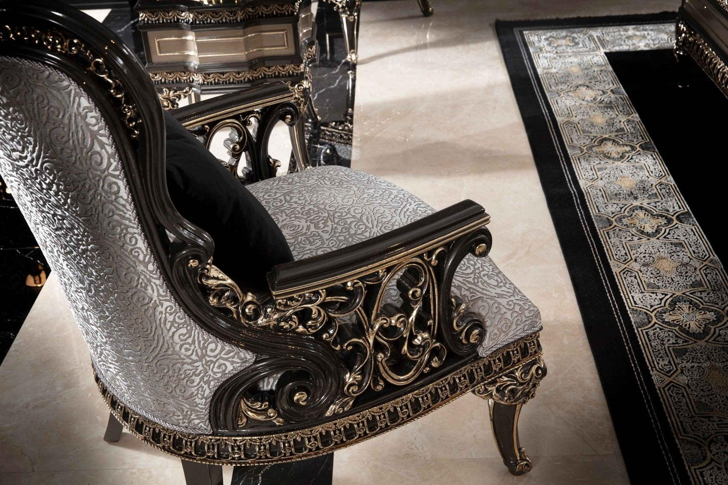 ESMERALDA French Luxe Armchair