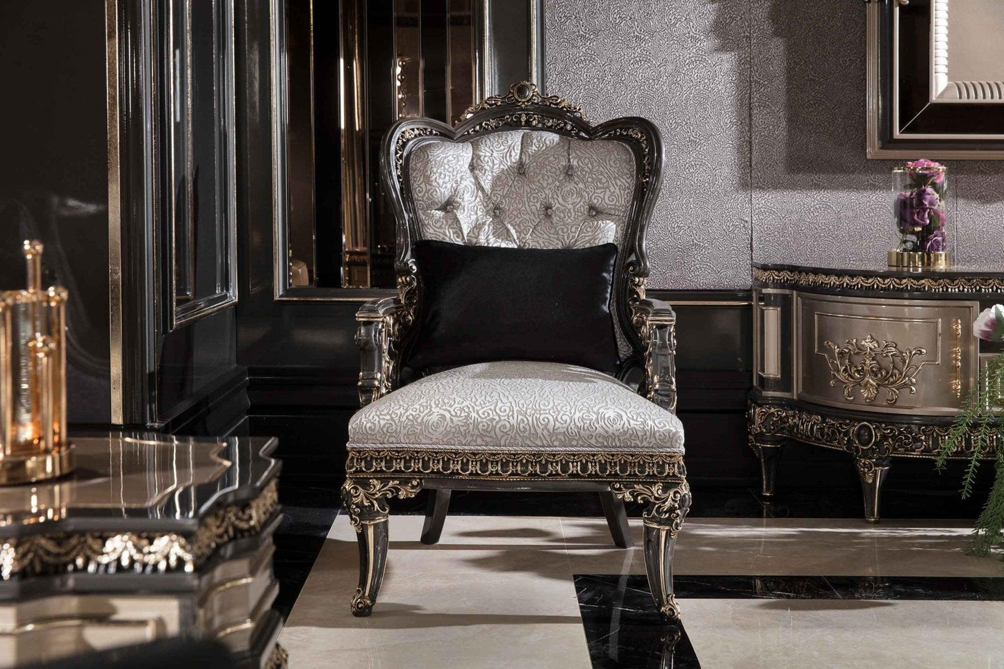 ESMERALDA French Luxe Armchair