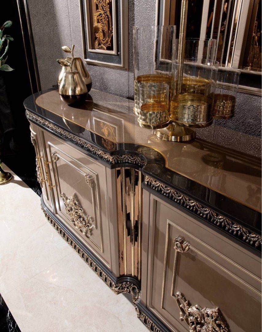 ESMERALDA French Luxe Buffet Cabinet