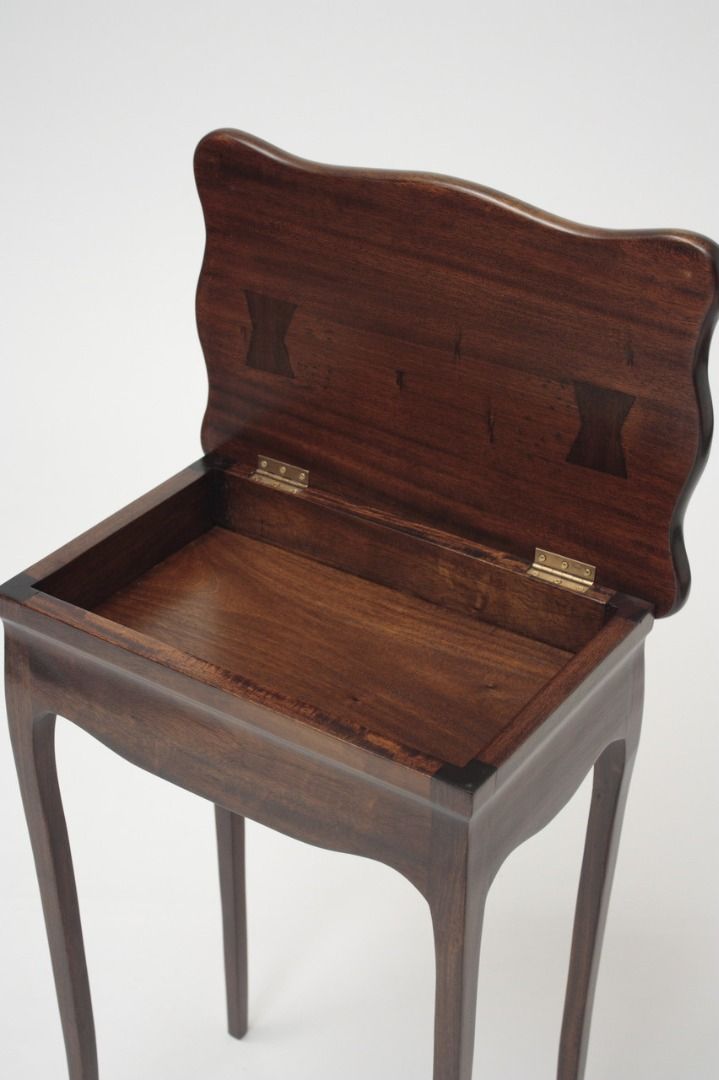 ETTA French Napoleon Side Table with Storage