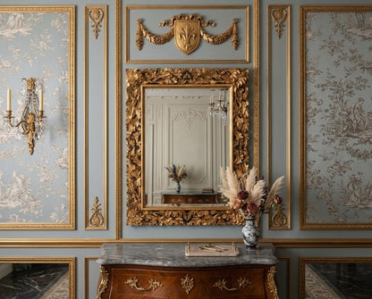 FLORA Acanthus French Mirror