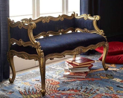 French Luxury Bench, custom made furniture Singapore Dainte Living
