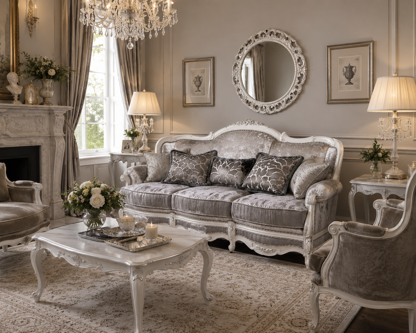FREYJA Louis XV Sofa