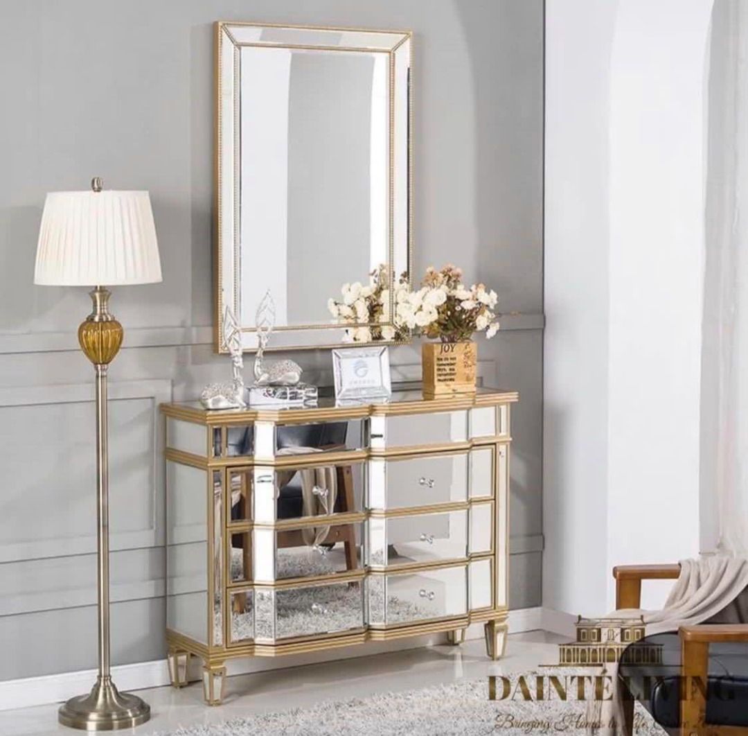 GRANDIOSO Mirrored Luxury Dresser