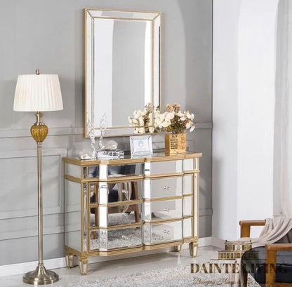 GRANDIOSO Mirrored Luxury Dresser