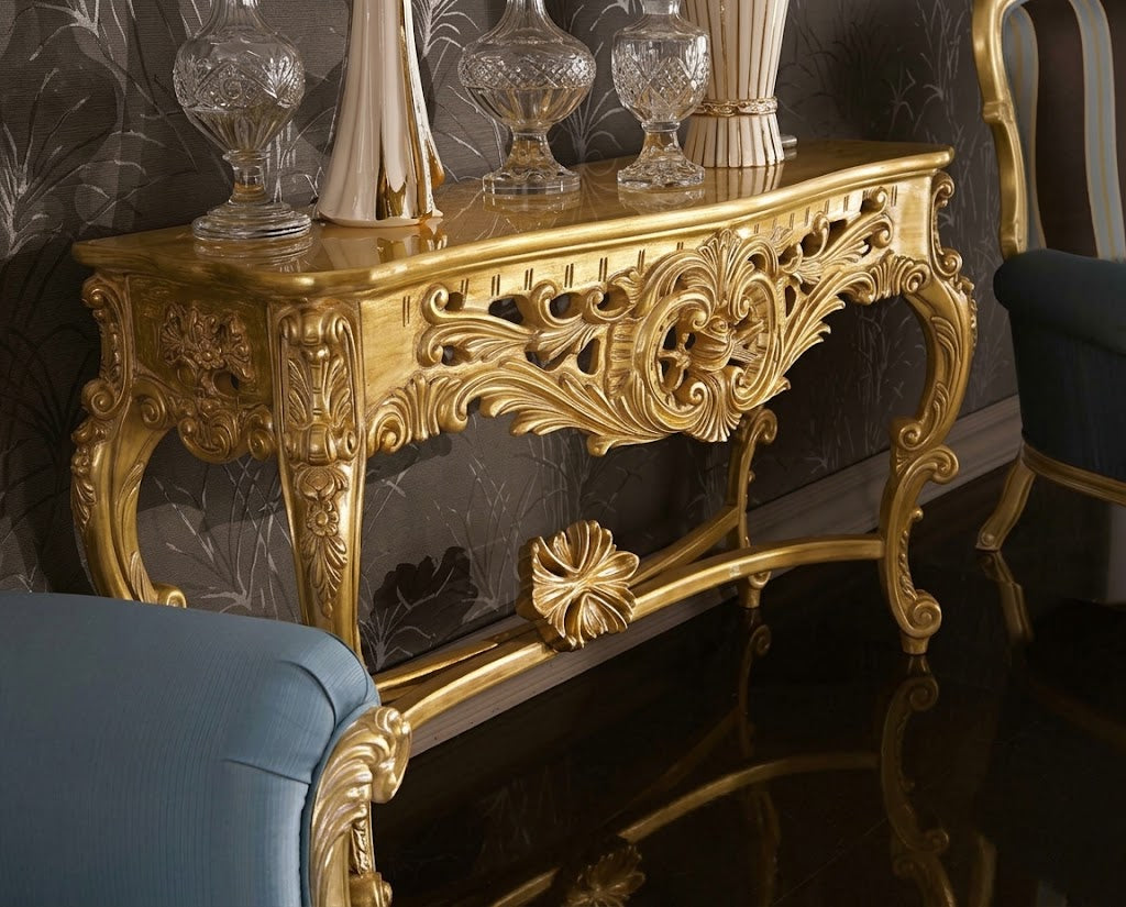 GWENDOLYN Victorian Rococo Console Table