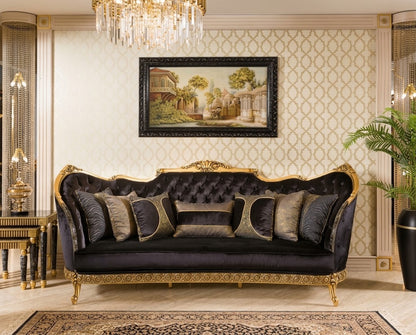 HALEY Victorian Luxury Living Room Set
