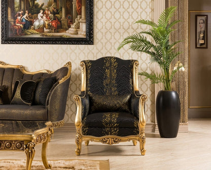HALEY Victorian Luxury Living Room Set