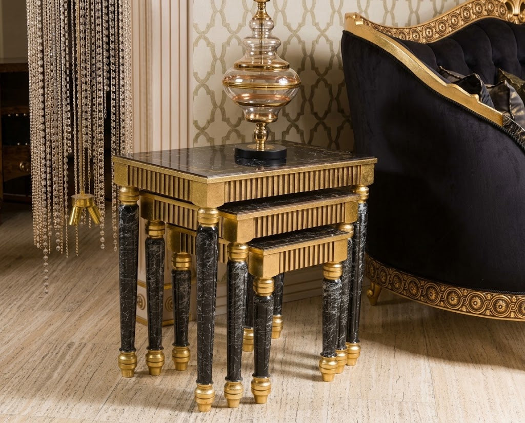 HALEY Victorian Luxury Living Room Set