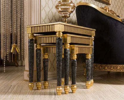 HALEY Victorian Luxury Living Room Set
