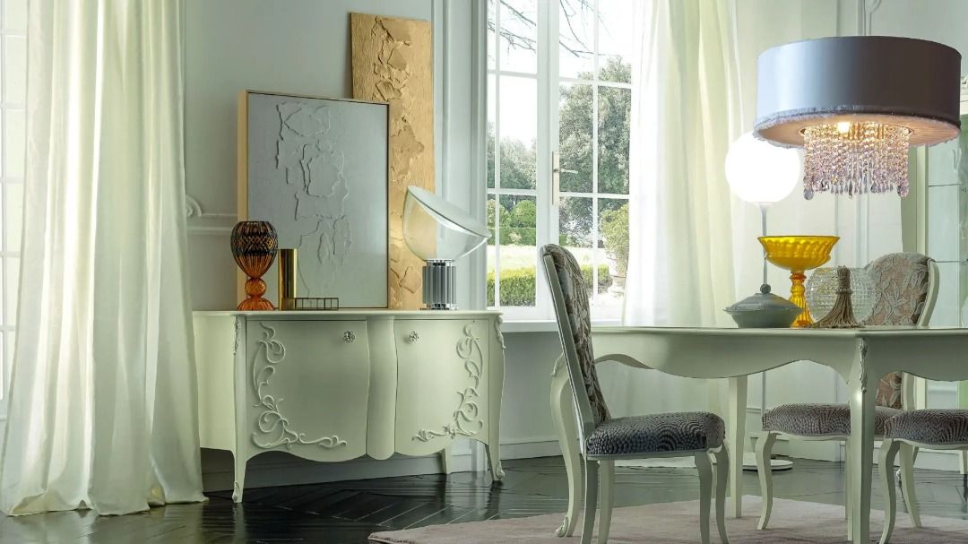 HANA Modern Victorian Buffet Cabinet