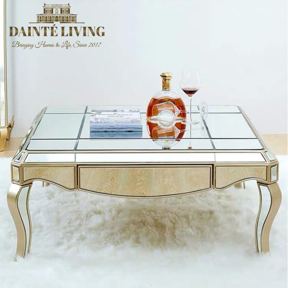 HEPBURN Mirrored Coffee Table