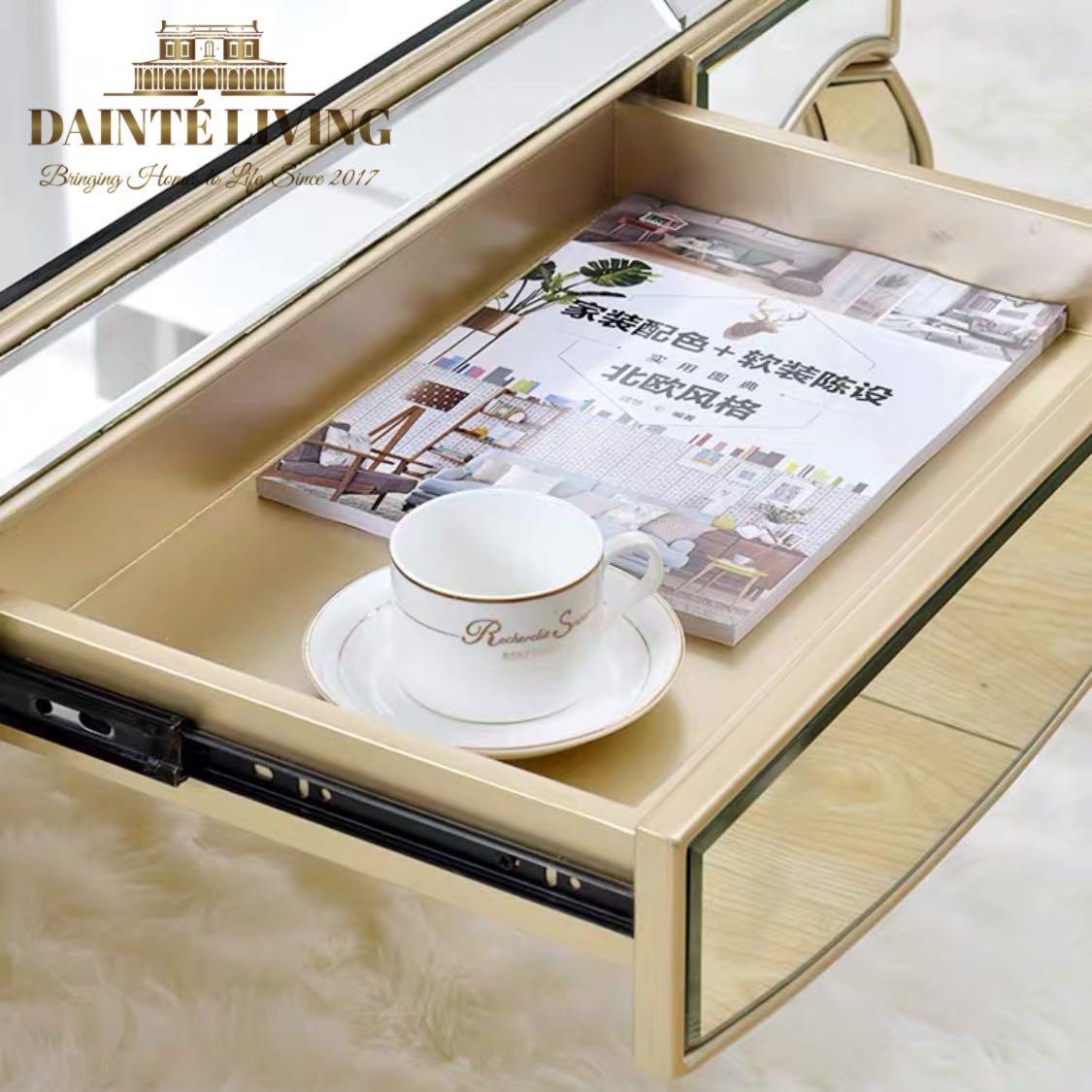 HEPBURN Mirrored Coffee Table