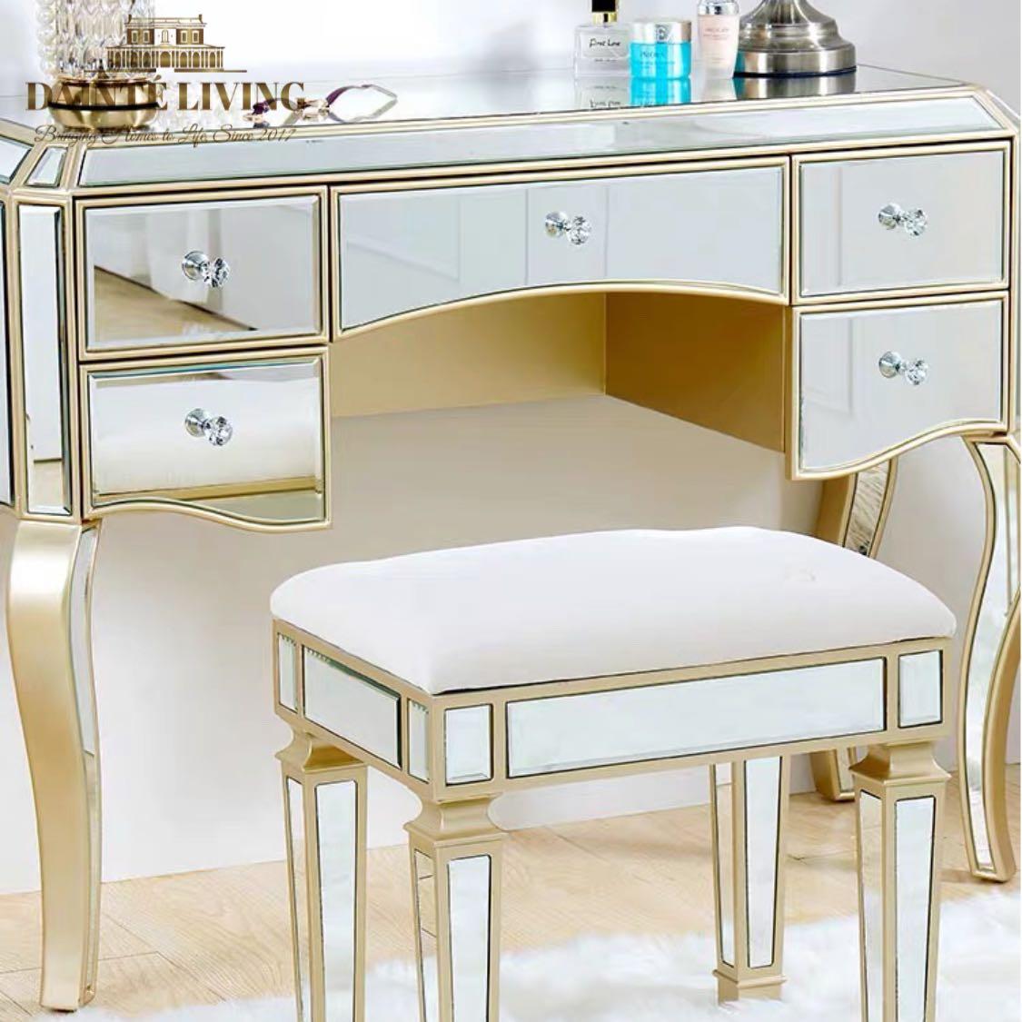 HEPBURN Mirrored Luxe Vanity Set