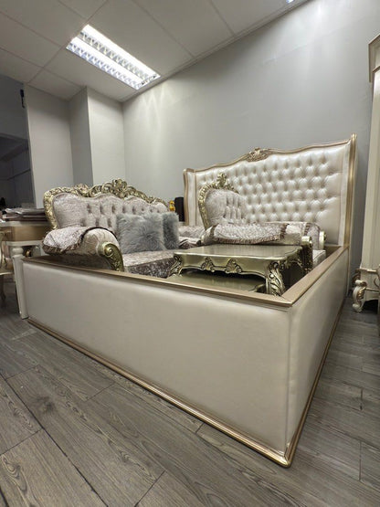 30% OFF | Victorian Bed Frame with Storage